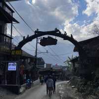 Sapa cat cat tourist area entrance 