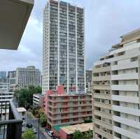 A simple hotel in Waikiki