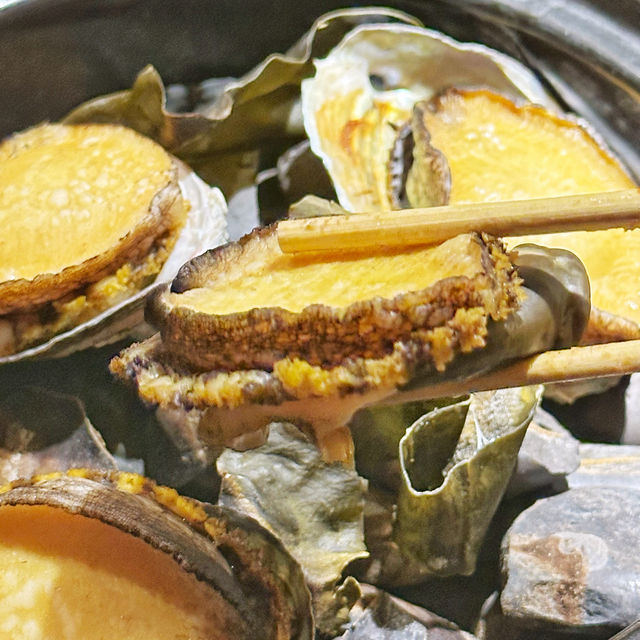 超正🪨石煮火焰🔥鮑魚🍲