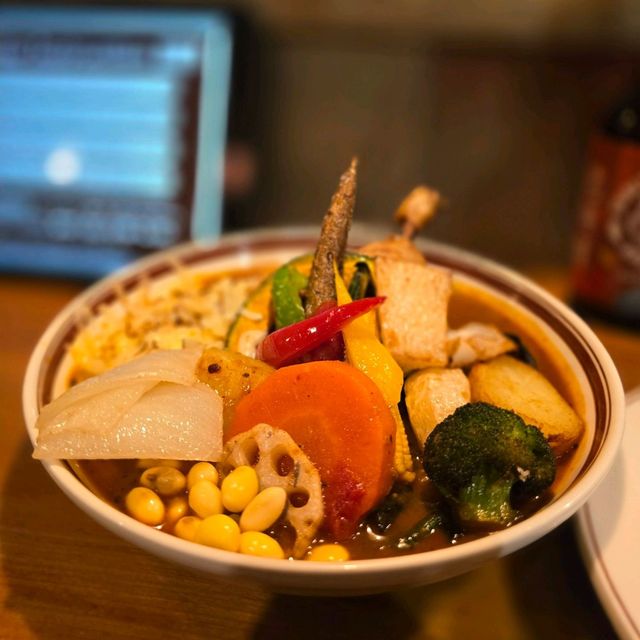 일본여행 삿포로 맛집 스프카레 사무라이 Rojiura Curry SAMURAI