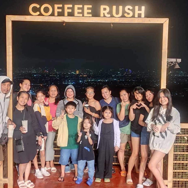 Enjoy the view while drinking coffee 