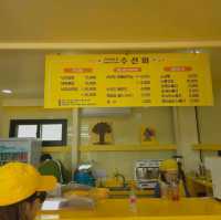 선도 수선화섬에서 감상하는 노랑노랑한 카페
