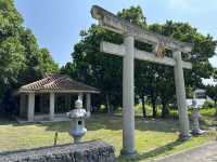 沖縄・石垣島。白保公民館指定文化財『真謝御嶽(マーザーオン)』