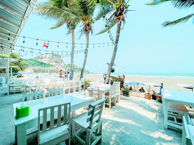 ร้านอาหารซีฟู้ด เขาตะเกียบ วิวทะเลแบบเต็มตา
