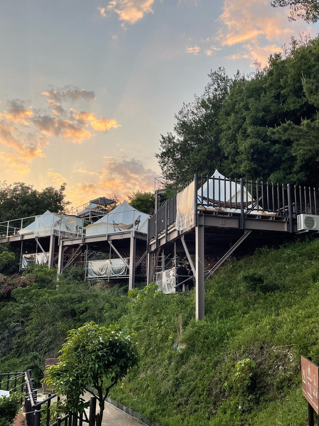 岡山　超絶景✨オーシャンビューのグランピング🏕️