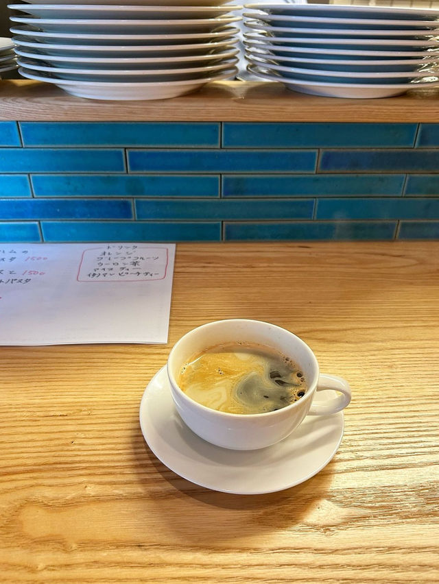 【北九州グルメ】桃の冷製パスタが絶品🍑
