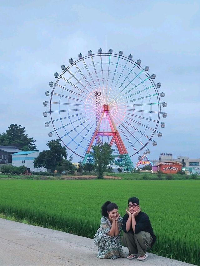 대관람차뷰가 멋진 당진 삽교호놀이동산💛