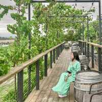 Visiting one of the world's biggest wine producers