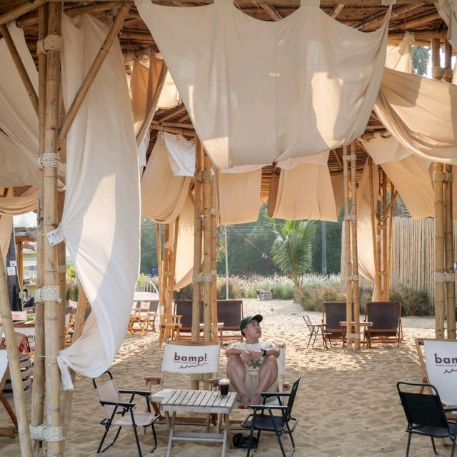 BAMP: Beach&Cafe คาเฟ่บีชแคมป์ปิ้งริมทะเลหัวหิน