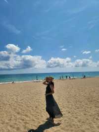 7번국도의 아름다운 포항 해수욕장🏖