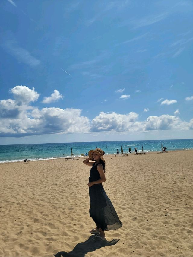 7번국도의 아름다운 포항 해수욕장🏖