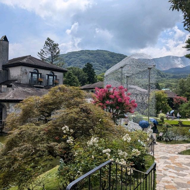 箱根ガラスの森美術館に行ってきました✨