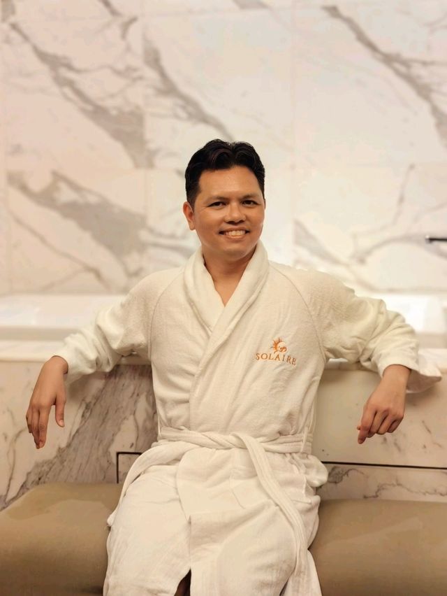 Unwinding at the Spa in Solaire Resort