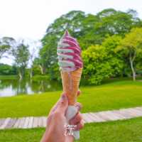 คาเฟ่บรรยากาศร่มรื่นเขียวสบายตา กาญจนบุรี