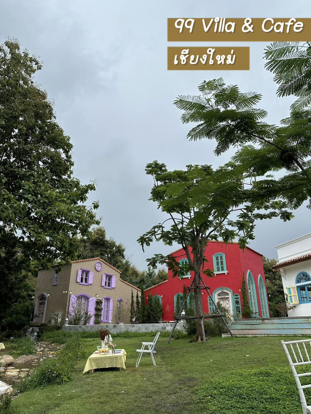📍99 Villa & Cafe สวย สดใสเหมือนอยู่ในยุโรป
