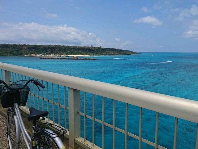 【来間大橋:沖縄県宮古島市】青い海が美しい来間大橋🪸
