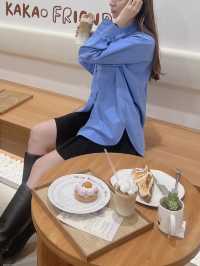 女子会にオススメの駅近カフェ🌸☕️土曜の午後並ばず入れたよ🫶