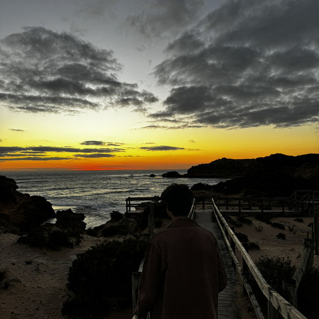 sunsets in melbourne. a city that makes you fall in love with it each time 