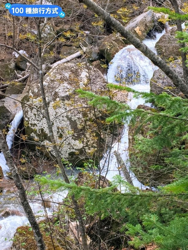 北海道層雲霞-雙龍飛昇的瀑布：流星&銀河瀑布