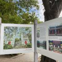 Hoàn Kiếm Lake ทะเลสาบคืนดาบ แลนด์มาร์คฮานอย