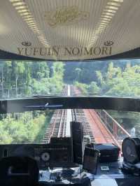One Day in Yufu via one of the most sceneric train, Yufuin on Mori
