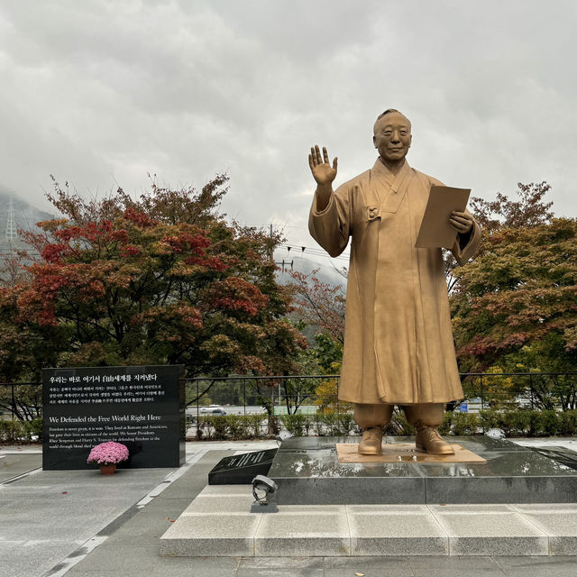 다부동 전투의 역사를 알 수 있는 다부동전적기념관