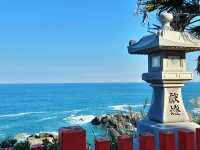 太平洋海岸邊的鵜戶神宮 山與海之間的祕境