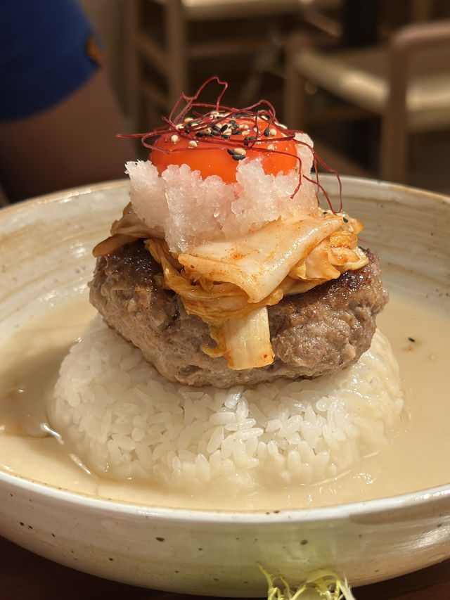 觀塘工廠區日式和牛漢堡扒😍