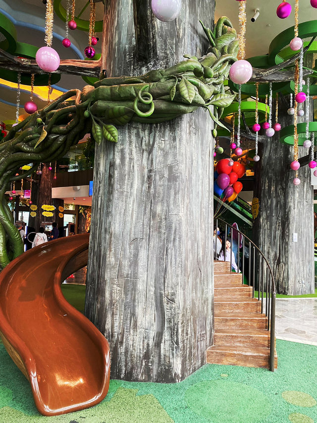 Forest playground in the hotel 🛝