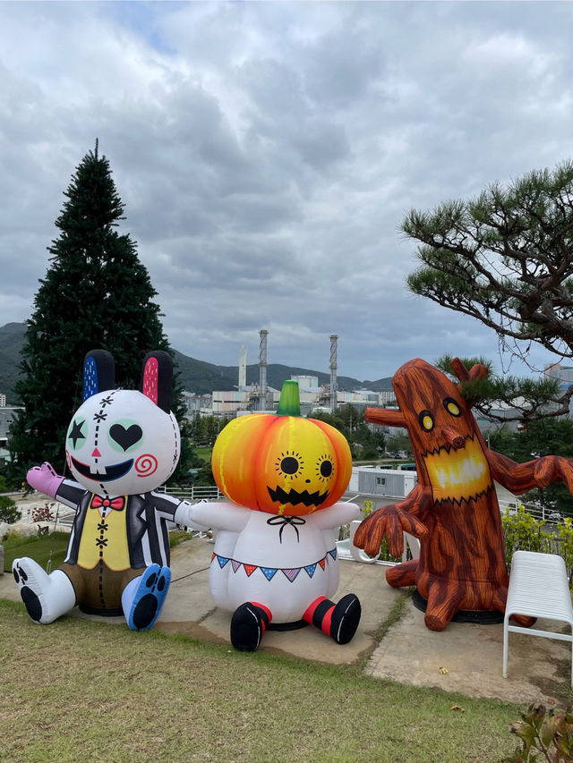 🖤🤍부산 기장 정관 대형 베이커리 카페 두루미