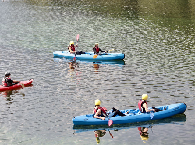 Kayaking Bliss on the Tranquil Waters of Lake Bohinj