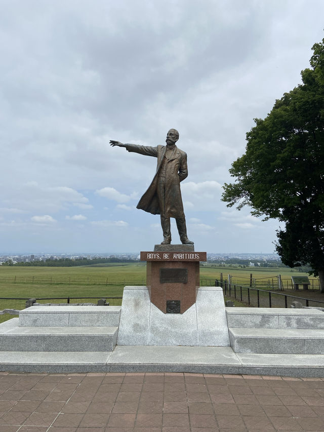 【北海道旅行】札幌／有名なクラーク博士の象がある展望台