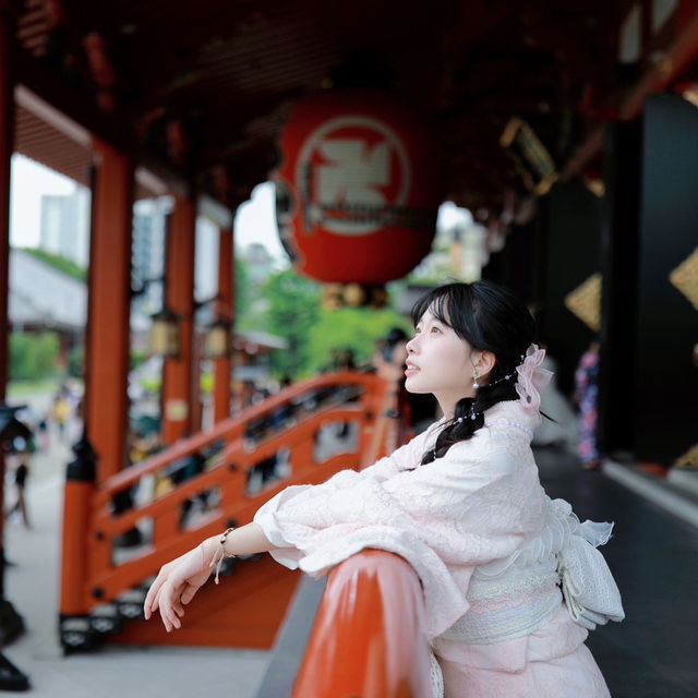⛩️✨ 探索東京的文化瑰寶——淺草寺！✨🗼⛩️