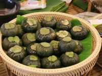 เที่ยวตลาดแลกเบี้ย วัดราชบัลลังก์