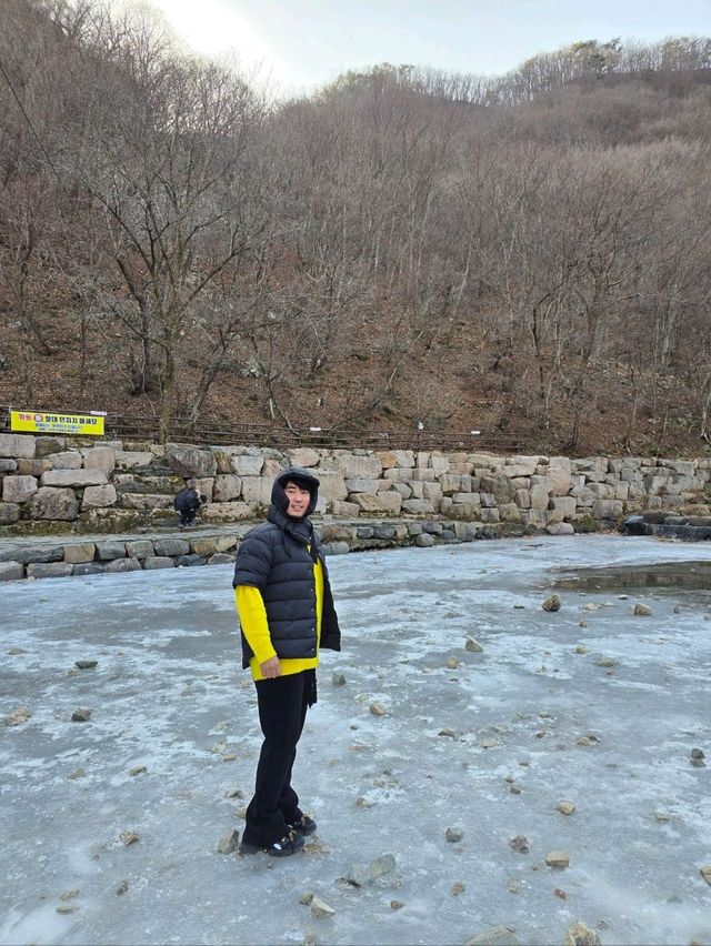 엘사를 만날거 같은 청송 얼음골 빙벽❄️