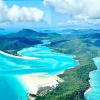 Whitsunday Wonders: A Helicopter Ride to Heaven on Whitehaven Beach