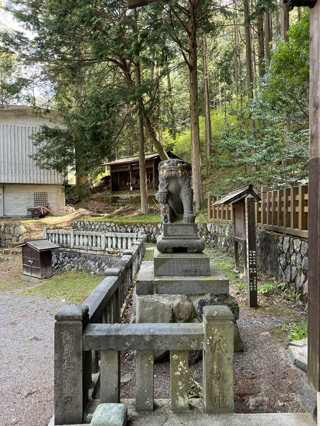 【長野】宿場町の先にある神社