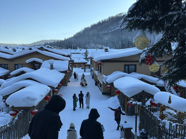 🇨🇳 หมู่บ้านหิมะ "雪乡" ⛄️ ❄️ ☃️ (China Snow Town) 