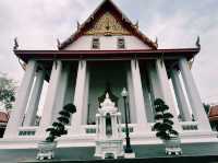 泰國曼谷寺廟之一景點：Wat Hong Rattanaram Ratchaworawihan，適合拍照打卡觀光旅遊！