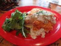 American Vibes & Tasty Fried Chicken at Bubba Gump Shrimp, LaQua