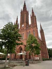 A worth visiting neo-gothic Church in Wiesbaden, Germany 