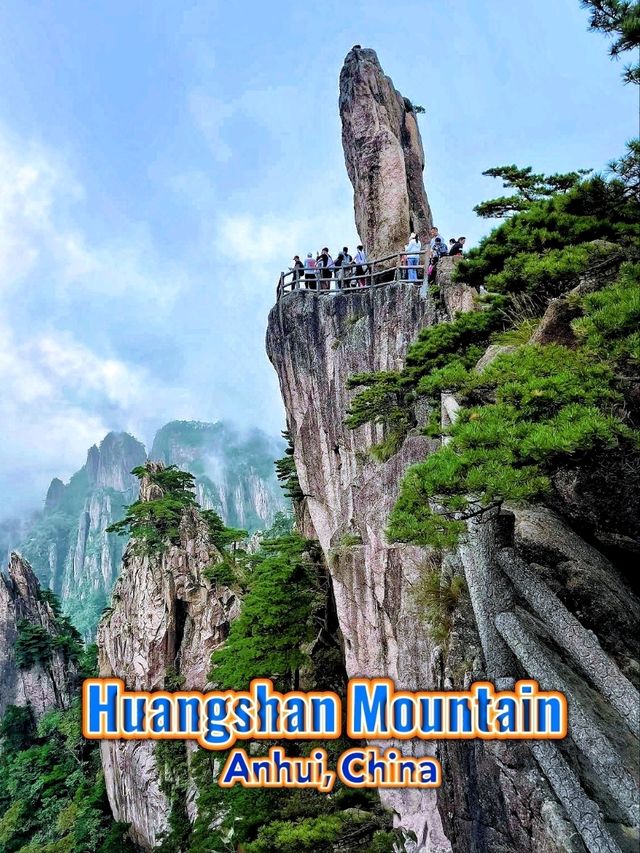 Mount Huangshan, a natural wonder with spectacular vistas just like a Chinese painting!