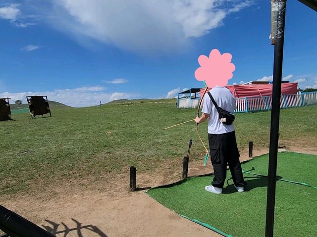 몽골 활쏘기 체험