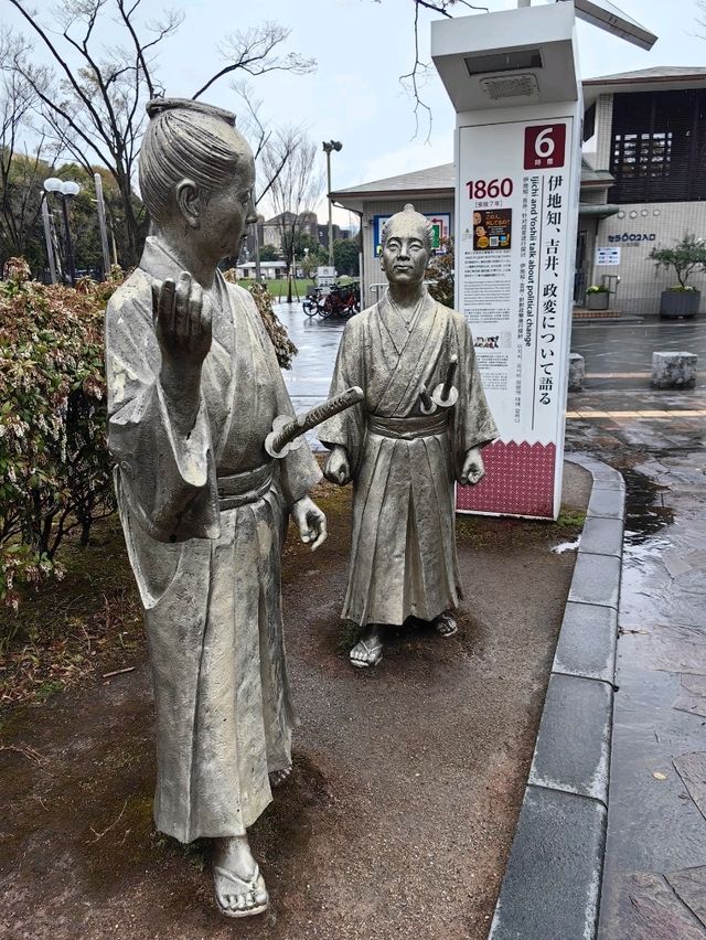 開心闖下鹿兒島市中心