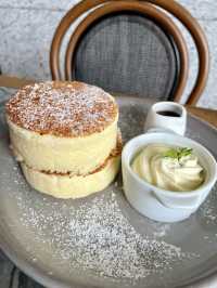 Fluffy Pancakes at Tokyo Milk Cheese Factory Cafe in Manila