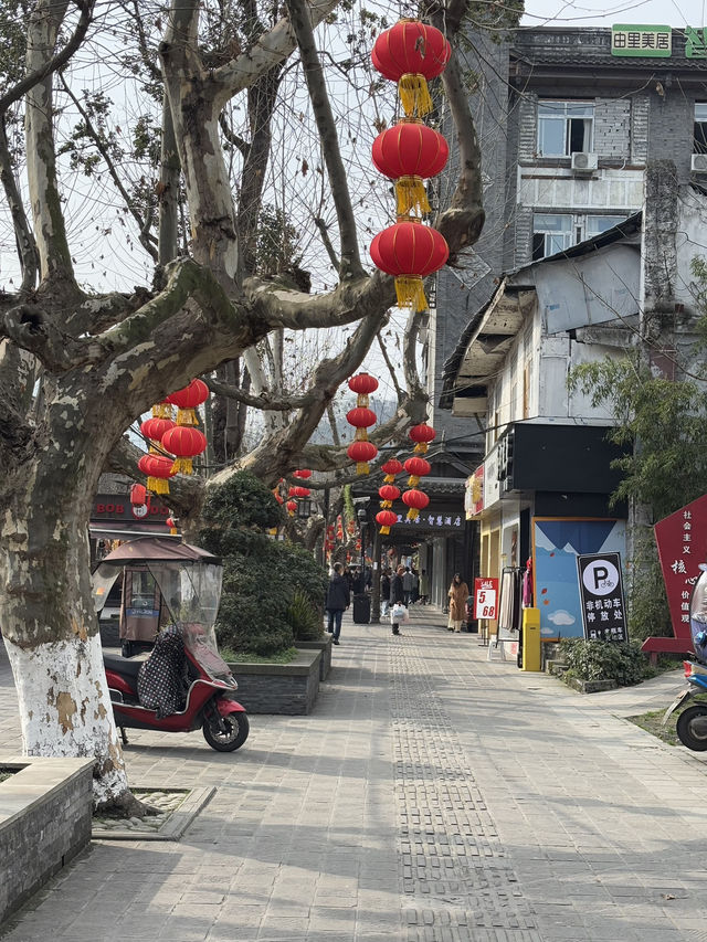 เมืองโบราณก้วนเซี่ยน Guanxian ที่ Dujiangyan