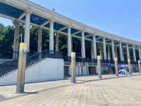 新橋市民廣場✨🏛️ 欣賞建築美學和享受自然風光🏺🌴