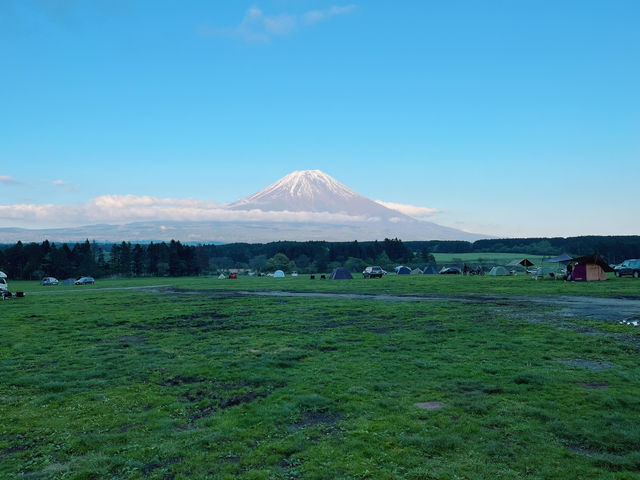 【山梨】富士山を独り占め！ふもとっぱらキャンプ場