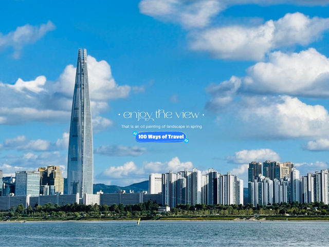 Ttukseom Hangang Park: A Nice Place by the River in Seoul