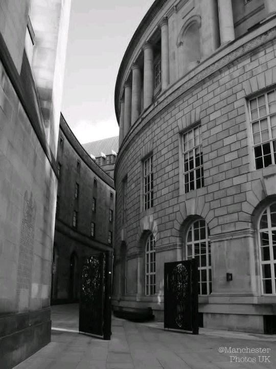 This is a wonderful old building from the outside, looming large over St. Peter's Square